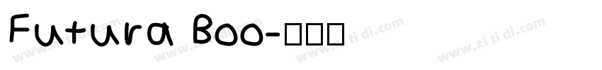 Futura Boo字体转换